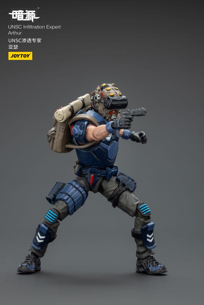 UNSC Dark Source Figura Infiltration Expert Arthur 7 cm - Z POP Toys