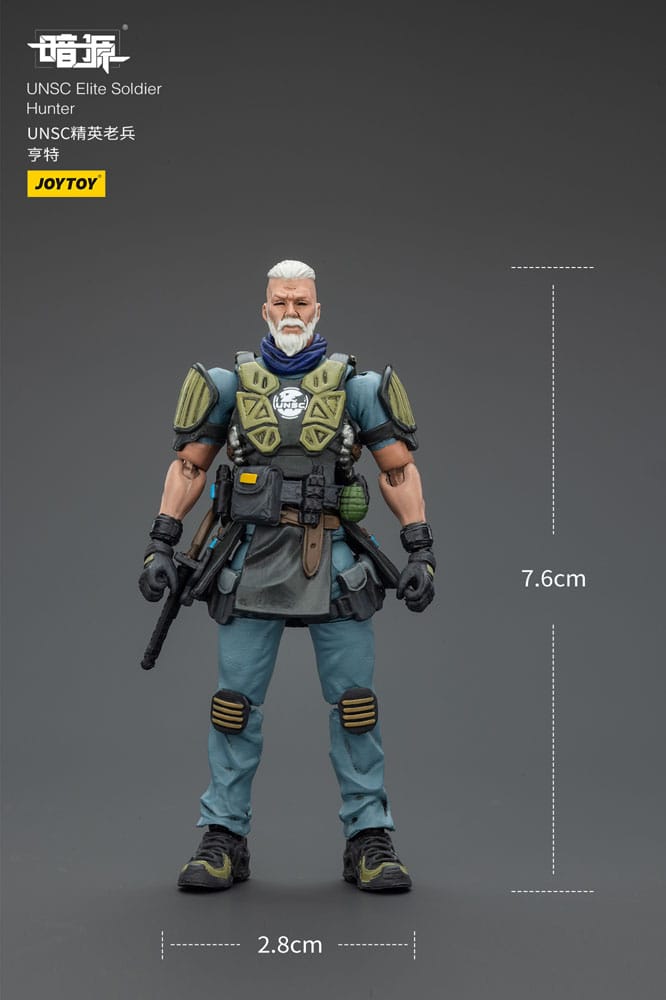 UNSC Dark Source Figura Elite Soldier Hunter 7 cm - Z POP Toys