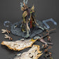 Warhammer 40k Figura 1/18 Mortarion Daemon Primarch of Nurgle with Ancient weapons The Lantern and Silence 21 cm - Z POP Toys