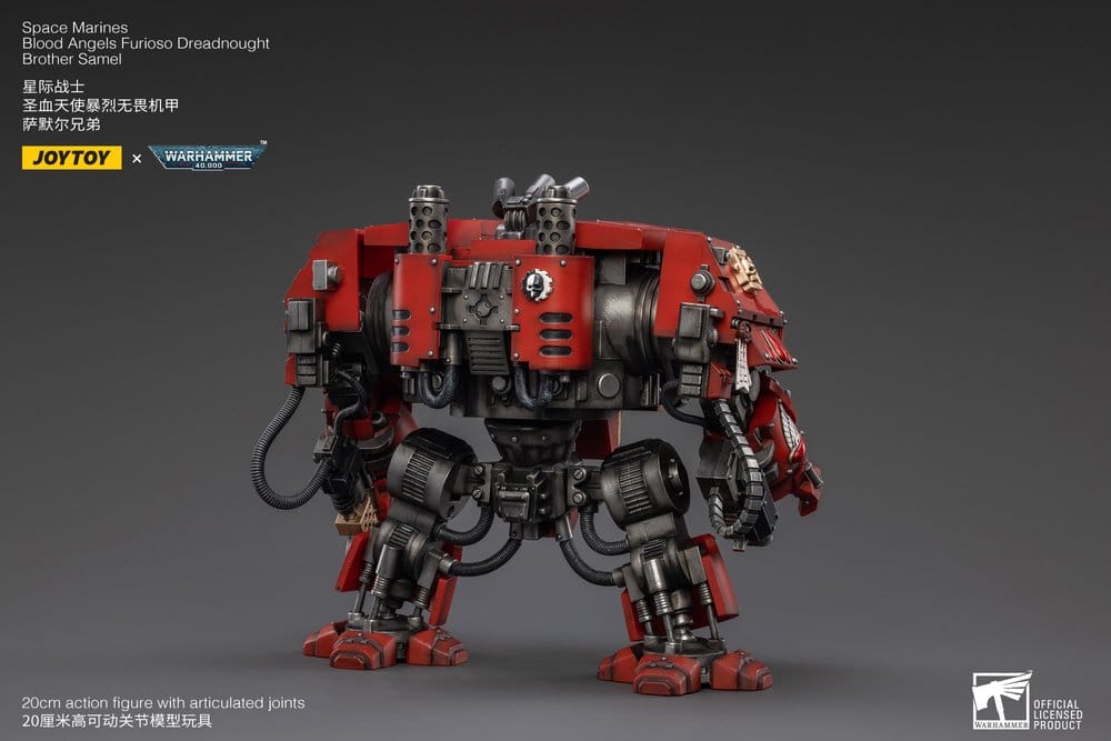 Warhammer 40,000 Figura Blood Angels Furioso Dreadnought Brother Samel 20 cm