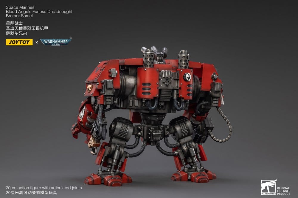 Warhammer 40,000 Figura Blood Angels Furioso Dreadnought Brother Samel 20 cm