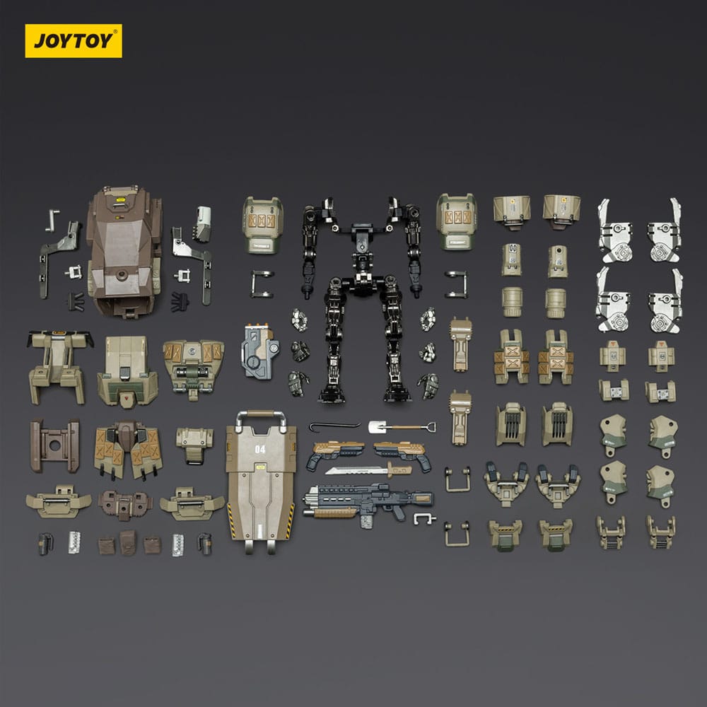 Dark Source Figura APOC Series Iron Vanguard Heavy Assault Mech 16 cm - Z POP Toys