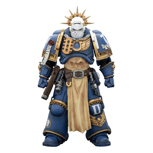 Warhammer 40,000 Figura Ultramarines Levantus with Power Axe, Stormshield and Plasma Pistol 13 cm - Z POP Toys