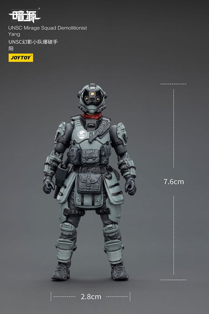 Dark Source Figura UNSC Mirage Squad 7 cm - Z POP Toys
