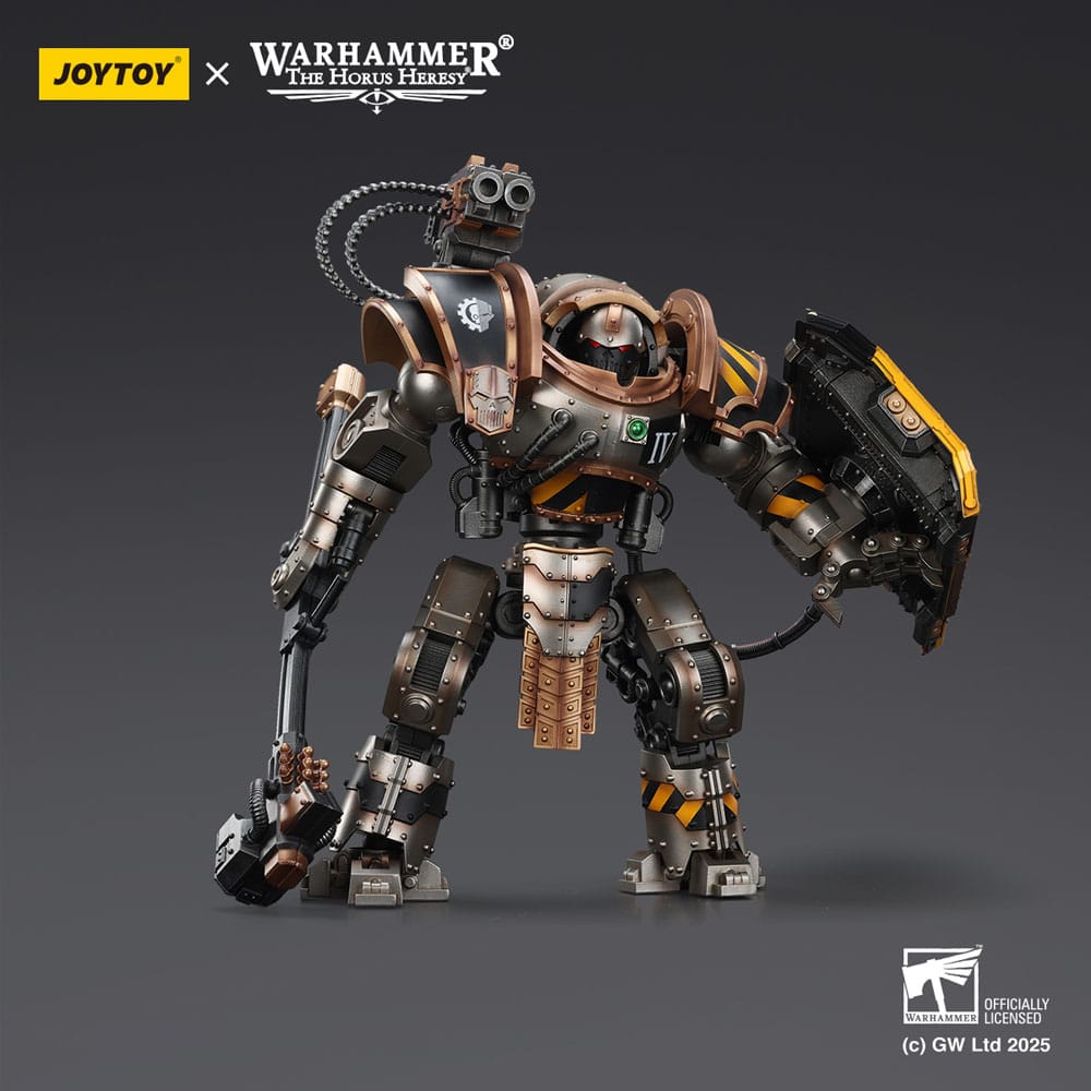 Warhammer The Horus Heresy Figura Iron Warriors Iron Circle Domitar-Ferrum Class Battle-automata with Karceri Battle Shield 24 cm - Z POP Toys