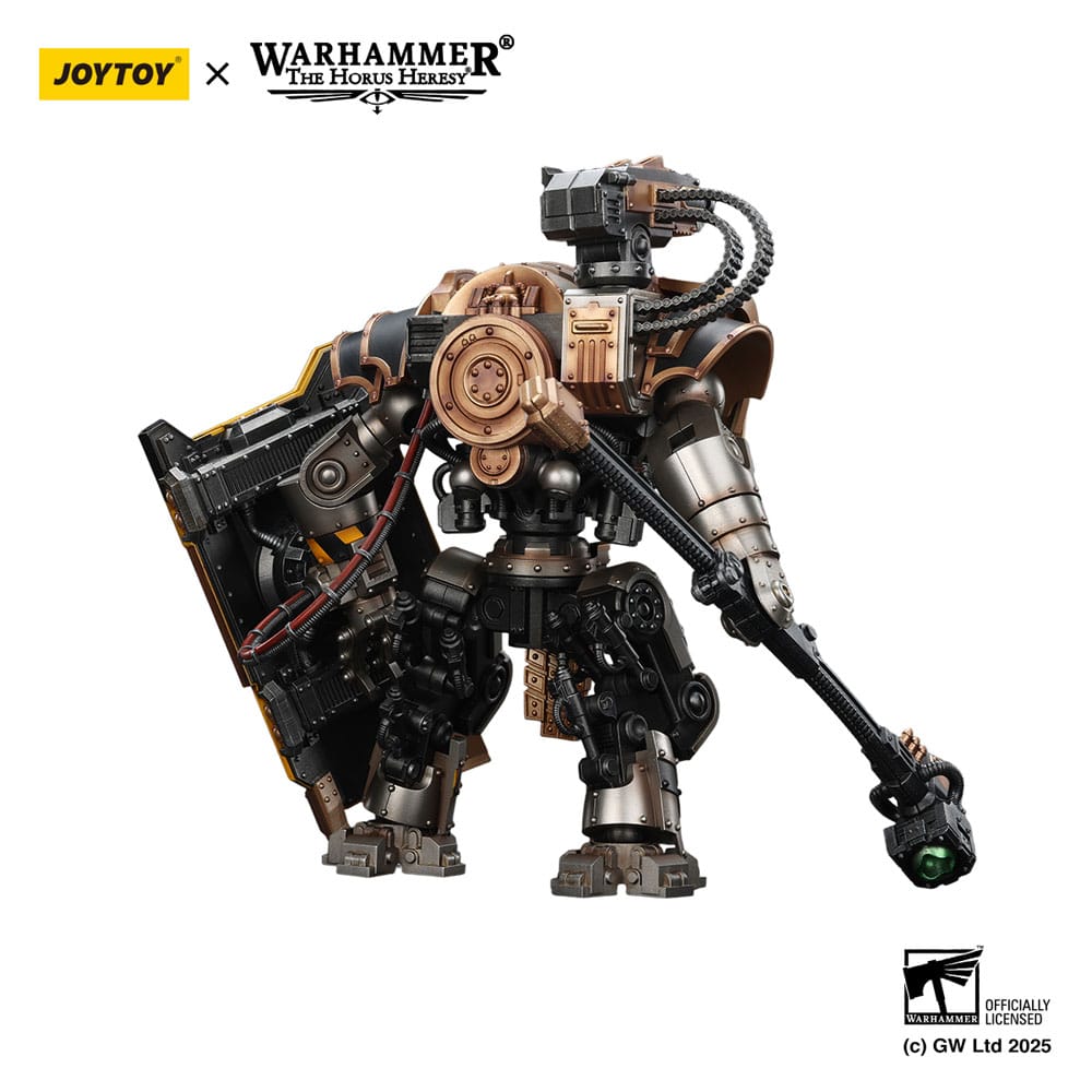 Warhammer The Horus Heresy Figura Iron Warriors Iron Circle Domitar-Ferrum Class Battle-automata with Karceri Battle Shield 24 cm - Z POP Toys