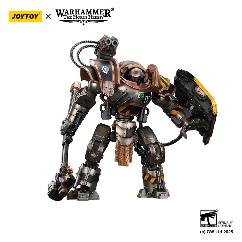 Warhammer The Horus Heresy Figura Iron Warriors Iron Circle Domitar-Ferrum Class Battle-automata with Karceri Battle Shield 24 cm - Z POP Toys