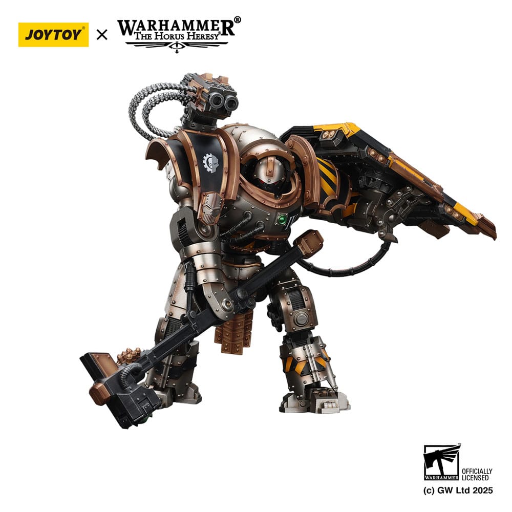 Warhammer The Horus Heresy Figura Iron Warriors Iron Circle Domitar-Ferrum Class Battle-automata with Karceri Battle Shield 24 cm - Z POP Toys