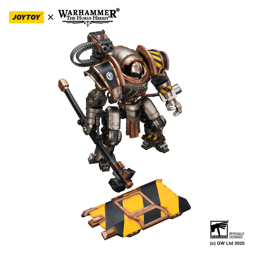 Warhammer The Horus Heresy Figura Iron Warriors Iron Circle Domitar-Ferrum Class Battle-automata with Karceri Battle Shield 24 cm - Z POP Toys