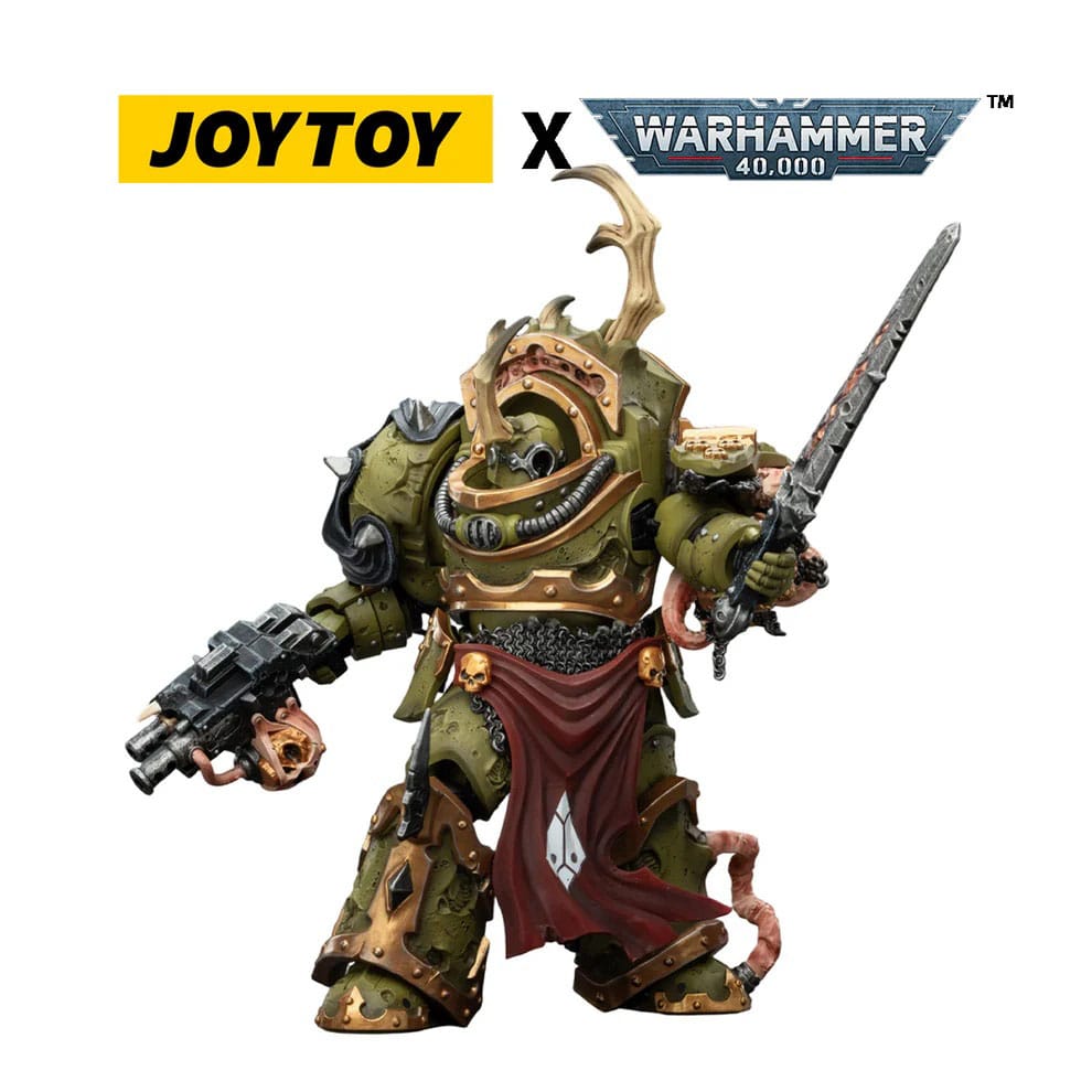 Warhammer 40,000 Figura Death Guard Blightlord Terminator 3 with Combi-bolter and Bubotic Blade 14 cm - Z POP Toys