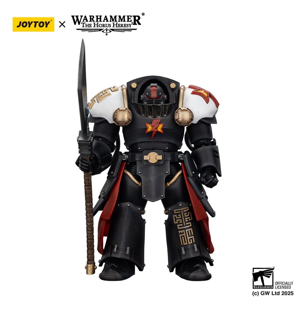 Warhammer The Horus Heresy Figura White Scars Ebon Keshig Terminator 2 with Power Glaive 13 cm