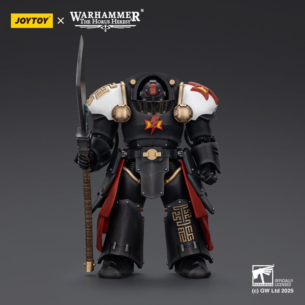 Warhammer The Horus Heresy Figura White Scars Ebon Keshig Terminator 2 with Power Glaive 13 cm