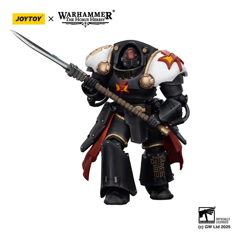 Warhammer The Horus Heresy Figura White Scars Ebon Keshig Terminator 2 with Power Glaive 13 cm