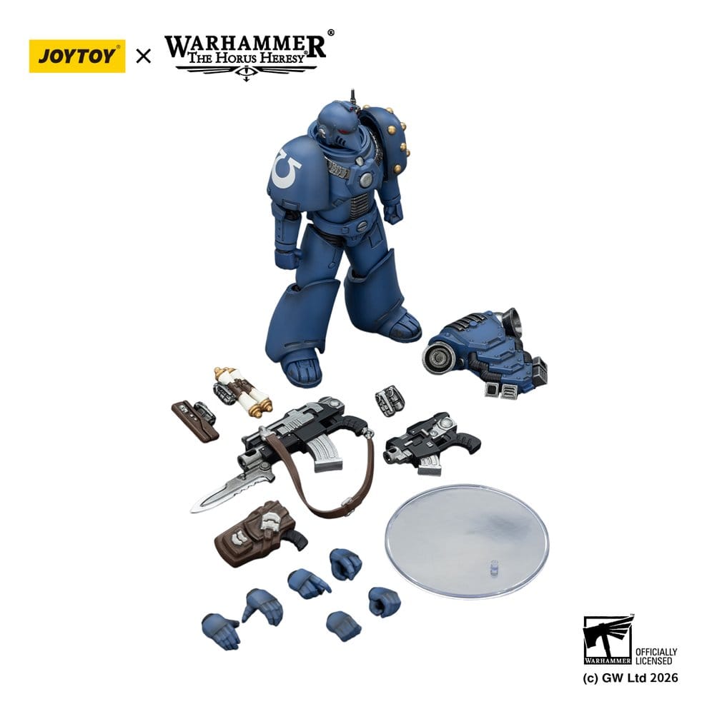 Warhammer The Horus Heresy Figura White Scars MKVI Tactical Legionary 12 cm