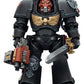 Warhammer 40,000 Figura Black Templars Terminator 1 with Power Sword and Storm Bolter 14 cm