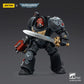 Warhammer 40,000 Figura Black Templars Terminator 1 with Power Sword and Storm Bolter 14 cm
