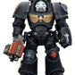 Warhammer 40,000 Figura Black Templars Terminator 2 with Power Fist and Storm Bolter 14 cm