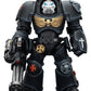 Warhammer 40,000 Figura Black Templars Terminator 3 with Power Fist and Assault Cannon 14 cm