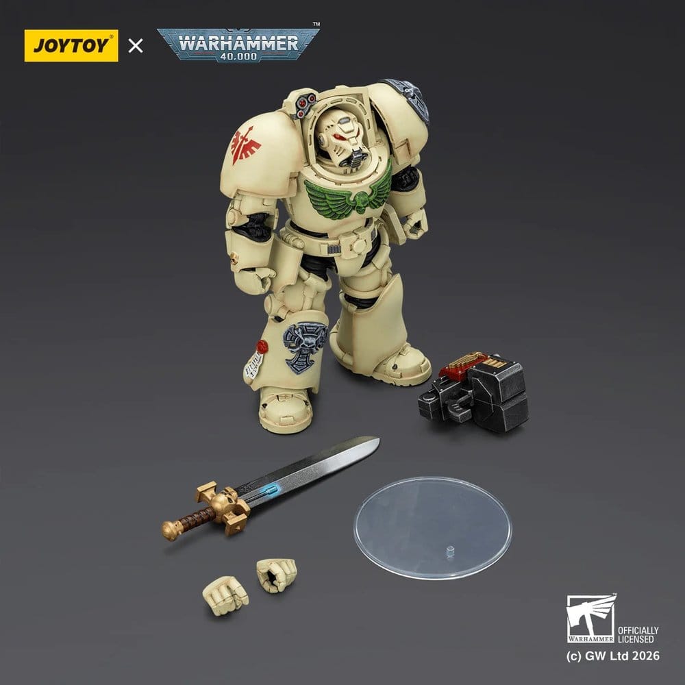 Warhammer 40,000 Figura Dark Angels Deathwing Terminator 1 with Power Sword and Storm Bolter 14 cm