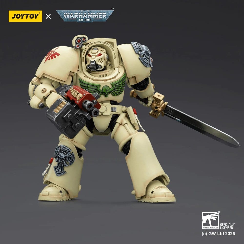 Warhammer 40,000 Figura Dark Angels Deathwing Terminator 1 with Power Sword and Storm Bolter 14 cm