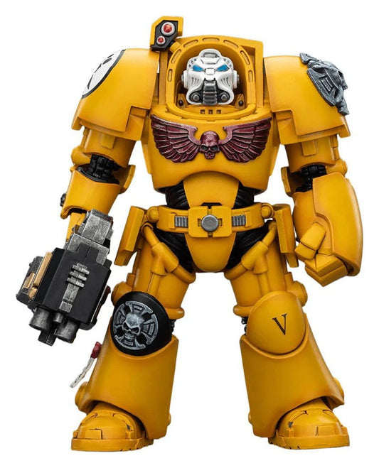 Warhammer 40,000 Figura Imperial Fists Terminator 2 with Power Fist and Storm Bolter 14 cm