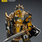 Warhammer Imperial Fists Figura Legion Praetor in Tartaros Terminator Armourwith Power Sword and Vigil Storm Shield 14 cm