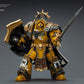 Warhammer Imperial Fists Figura Legion Praetor in Tartaros Terminator Armourwith Power Sword and Vigil Storm Shield 14 cm