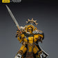 Warhammer Imperial Fists Figura Legion Praetor in Tartaros Terminator Armourwith Power Sword and Vigil Storm Shield 14 cm