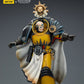 Warhammer Imperial Fists Figura Librarian Consulwith Force Axe and Bolt Pistol 12 cm