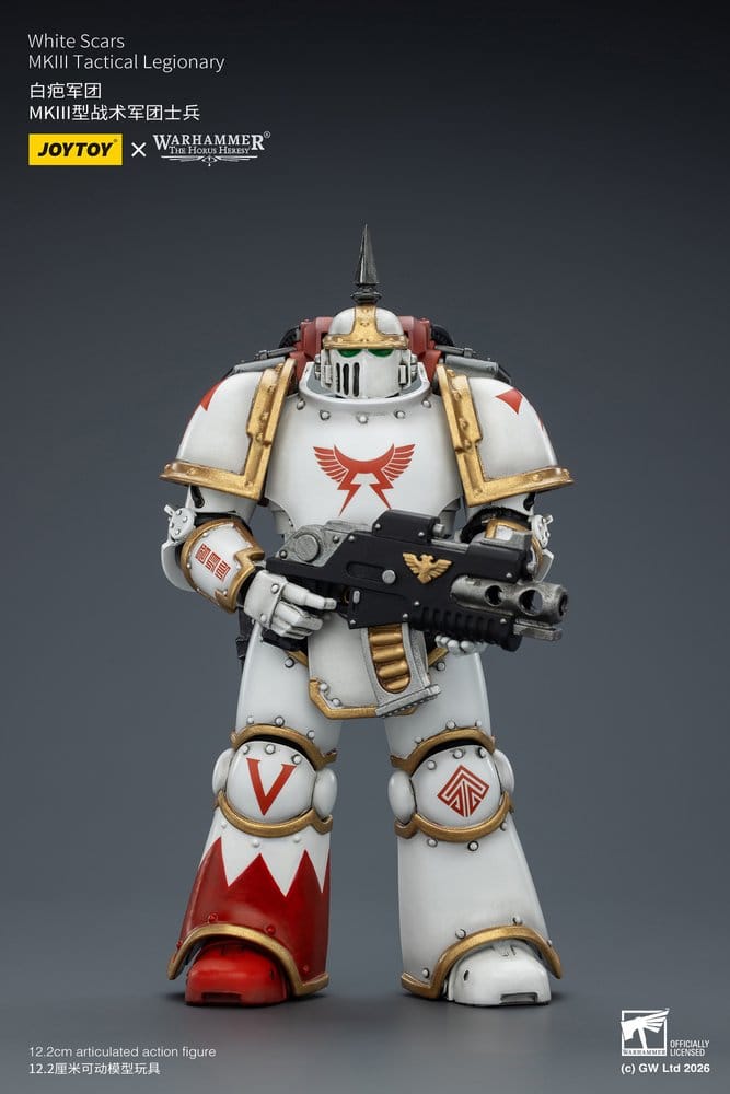 Warhammer The Horus Heresy Figura White Scars MKIll Tactical Legionary 12 cm