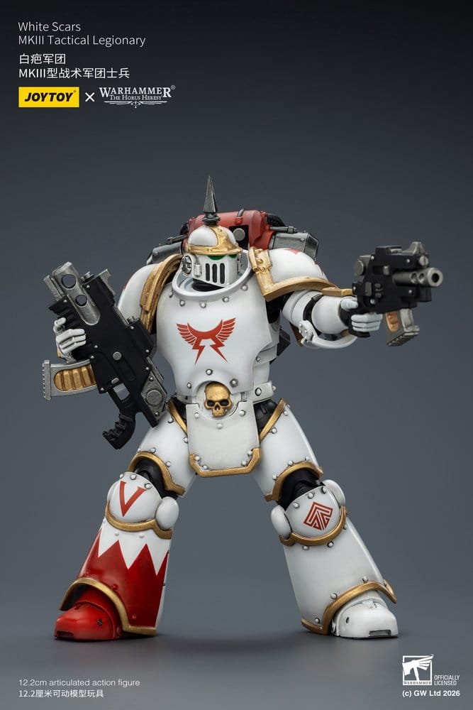 Warhammer The Horus Heresy Figura White Scars MKIll Tactical Legionary 12 cm