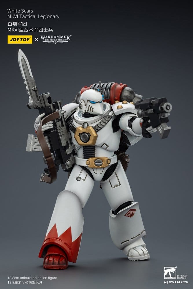 Warhammer The Horus Heresy Figura White Scars MKVI Tactical Legionary 12 cm