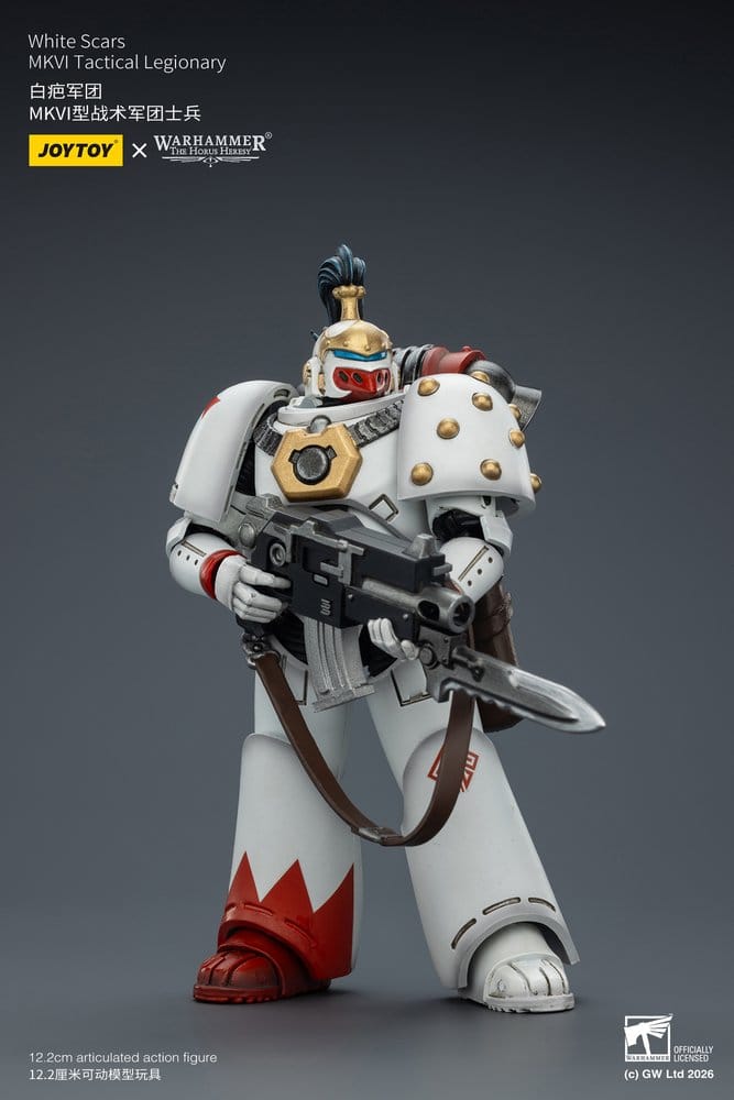 Warhammer The Horus Heresy Figura White Scars MKVI Tactical Legionary 12 cm