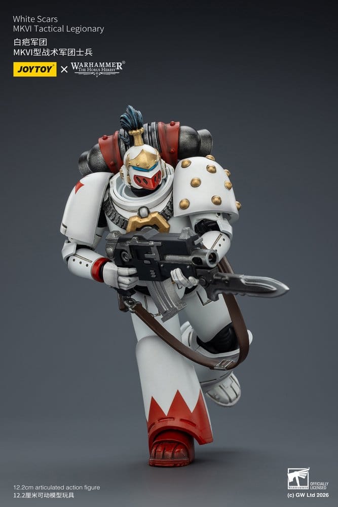 Warhammer The Horus Heresy Figura White Scars MKVI Tactical Legionary 12 cm