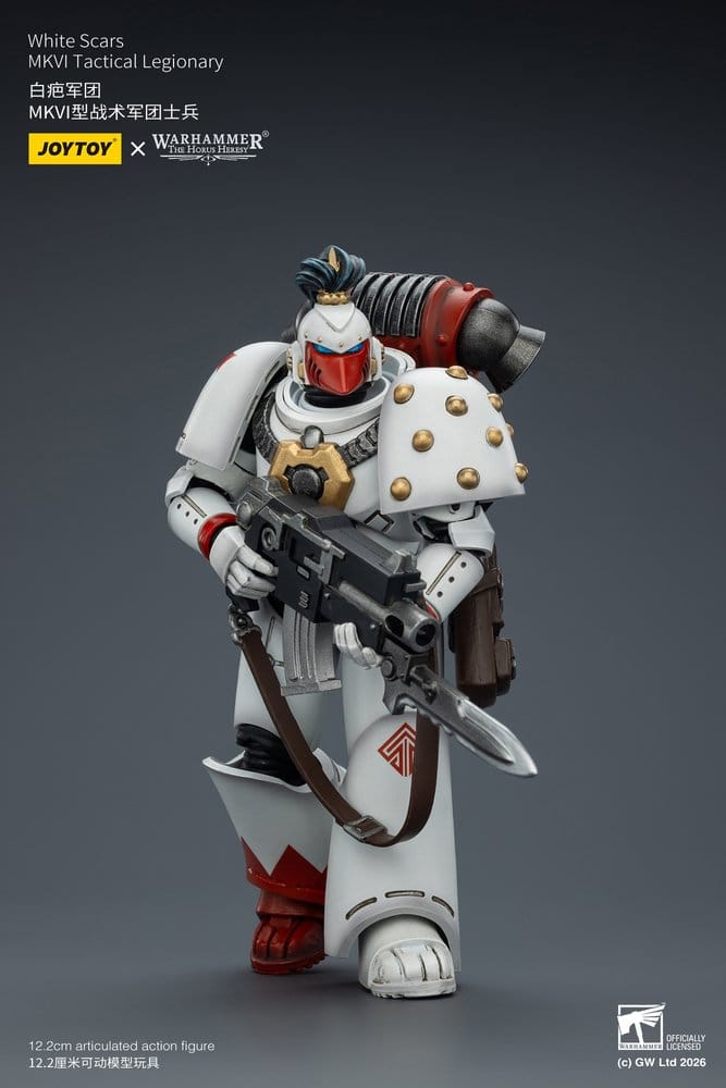Warhammer The Horus Heresy Figura White Scars MKVI Tactical Legionary 12 cm