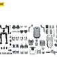 Dark Source Figura APOC Series Mystic Armor Heavy Assault Mech 17 cm