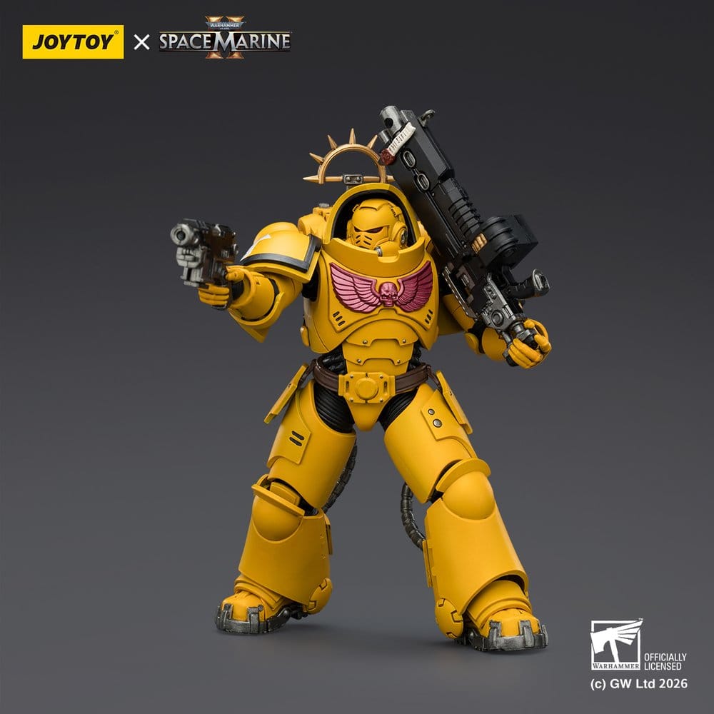 Warhammer 40,000 Figura Game Edition Imperial Fists Heavy Intercessor 13 cm