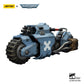 Warhammer 40,000 Raider-pattern Combat Bike Space Wolves with twin-linked bolt rifles 22 cm