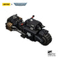 Warhammer 40,000 Raider-pattern Combat Bike Raven Guard with twin-linked bolt rifles 22 cm