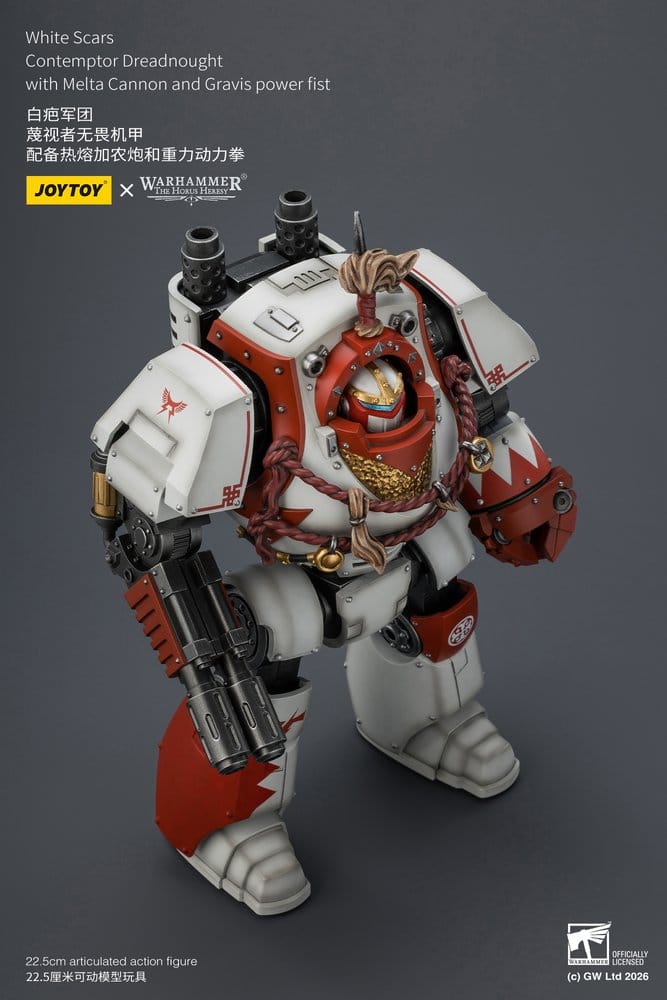 Warhammer The Horus Heresy Figura White Scars Contemptor Dreadnought 23 cm
