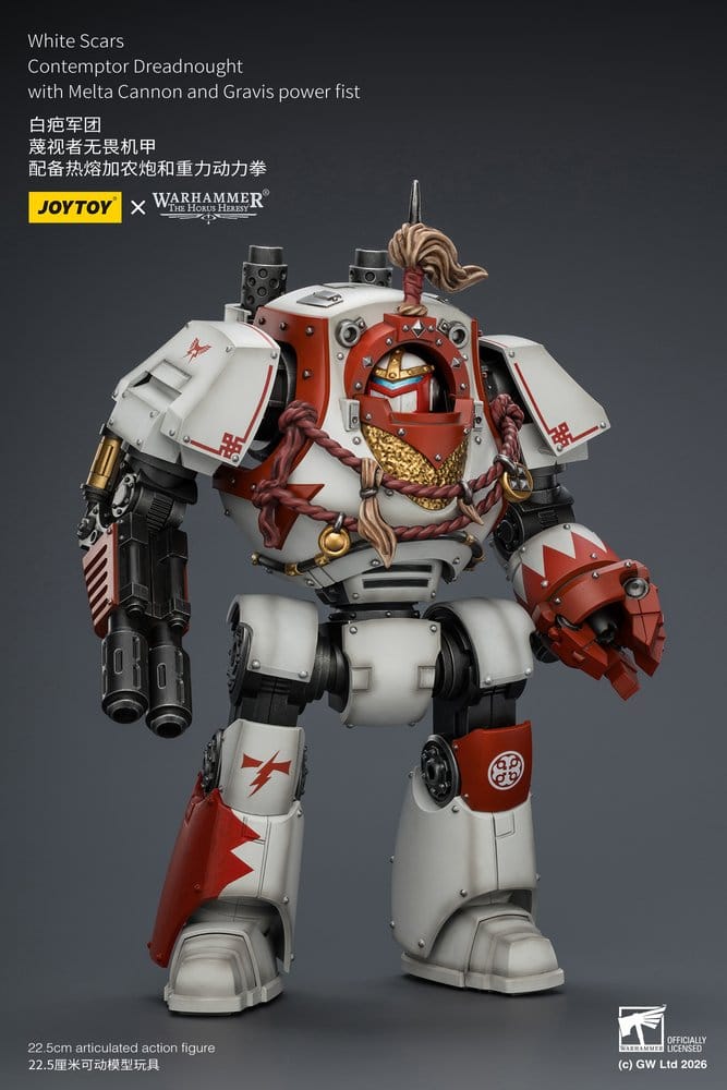 Warhammer The Horus Heresy Figura White Scars Contemptor Dreadnought 23 cm