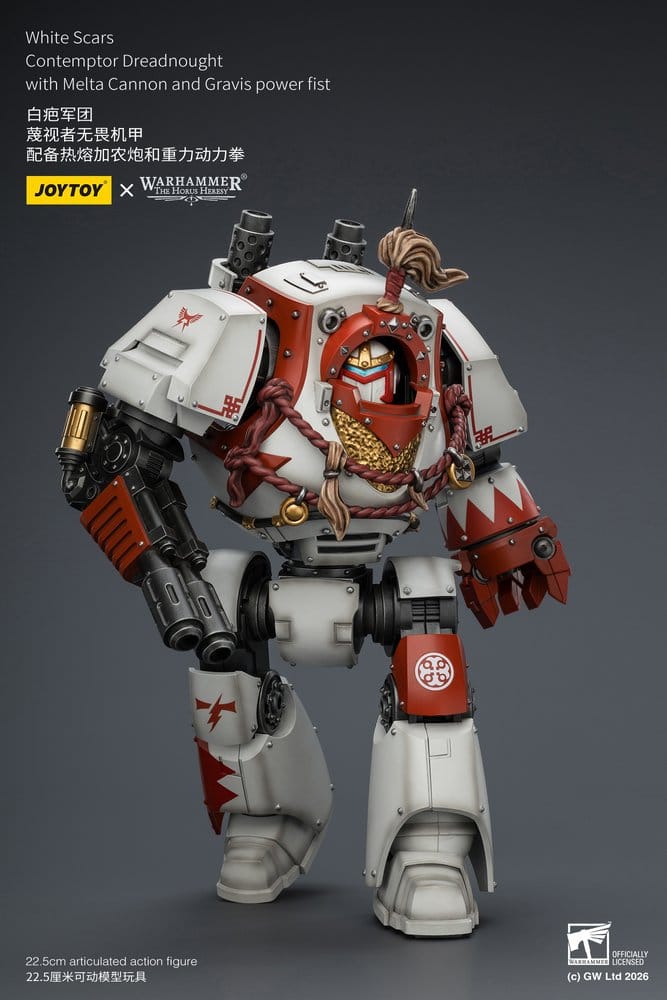Warhammer The Horus Heresy Figura White Scars Contemptor Dreadnought 23 cm