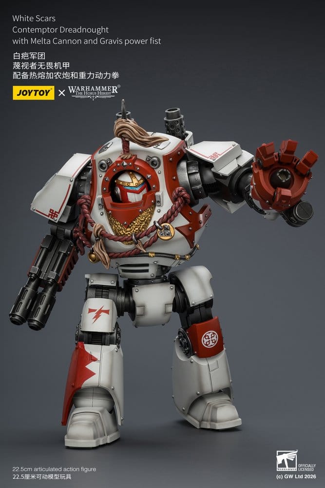 Warhammer The Horus Heresy Figura White Scars Contemptor Dreadnought 23 cm