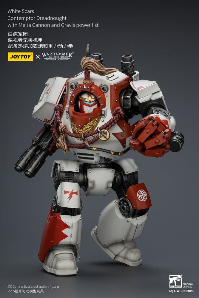 Warhammer The Horus Heresy Figura White Scars Contemptor Dreadnought 23 cm