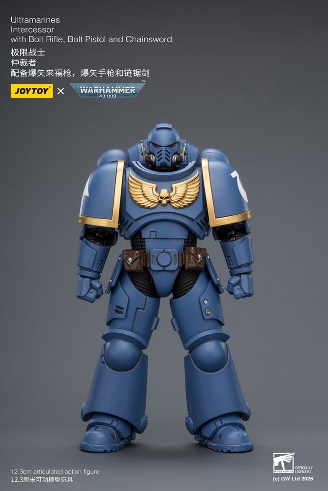 Warhammer 40,000 Figura Ultramarines Intercessor 12 cm