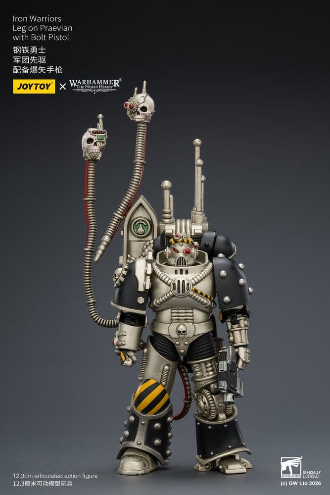 Warhammer The Horus Heresy Figura Iron Warriors Legion Praevian 12 cm