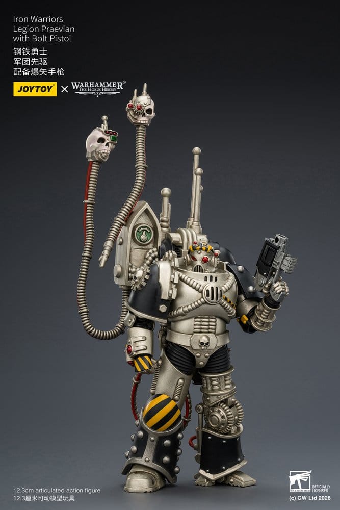 Warhammer The Horus Heresy Figura Iron Warriors Legion Praevian 12 cm