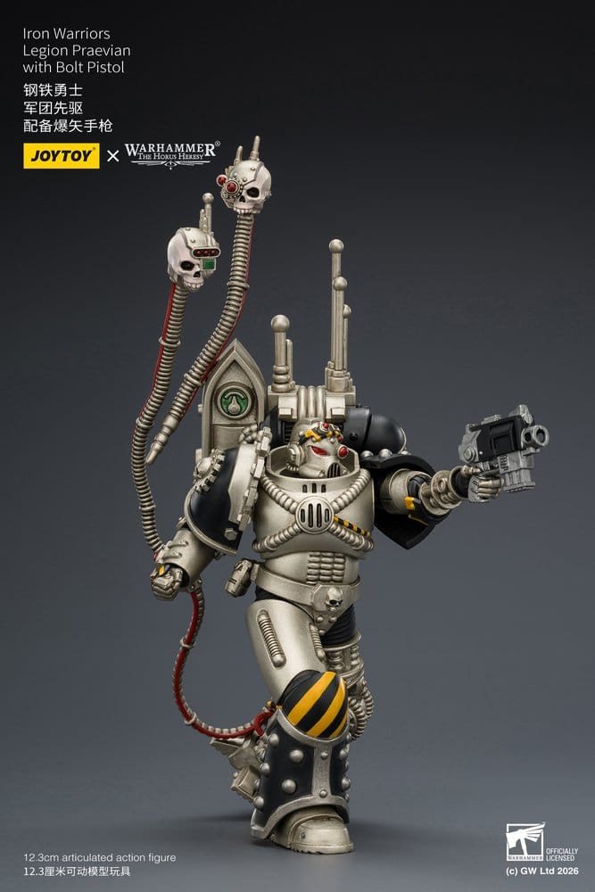 Warhammer The Horus Heresy Figura Iron Warriors Legion Praevian 12 cm