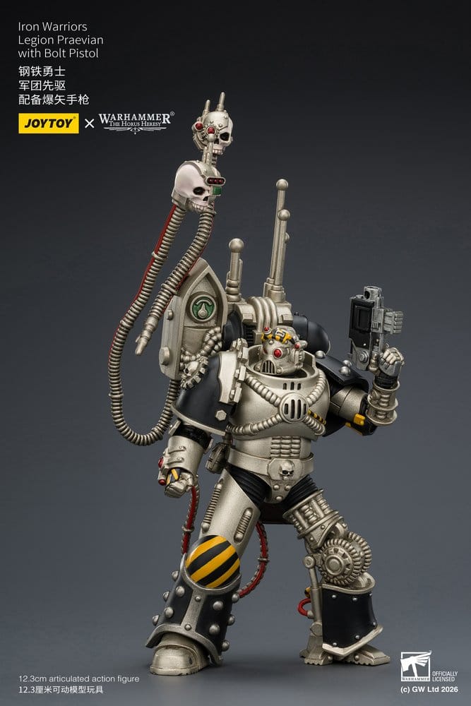 Warhammer The Horus Heresy Figura Iron Warriors Legion Praevian 12 cm