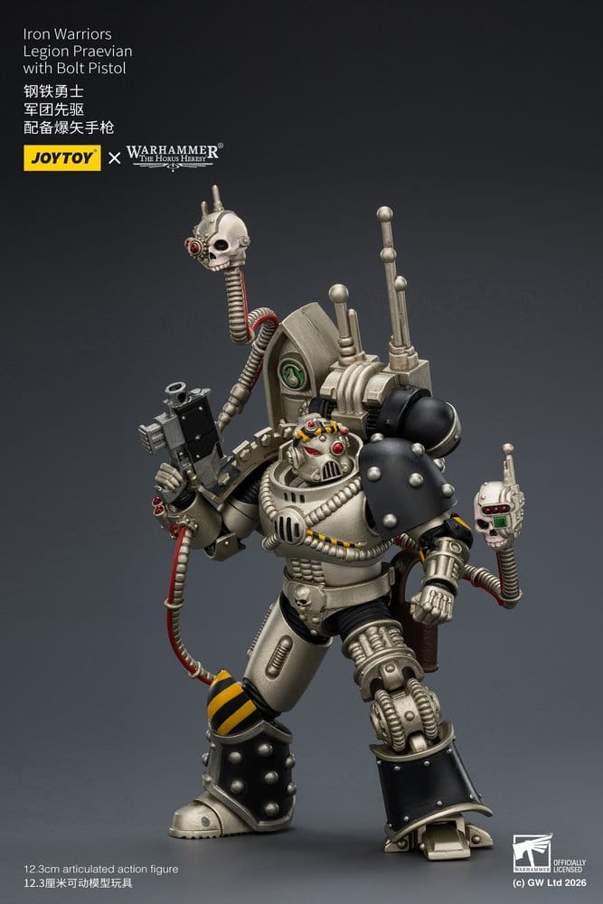 Warhammer The Horus Heresy Figura Iron Warriors Legion Praevian 12 cm